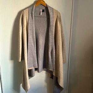 Love by Design Women’s Open Front Shawl Collar Long Cardigan Sweater